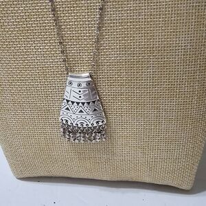 Brighton Africa Stories‎ Retired Tribal Inspired Pendant Necklace Adjustable